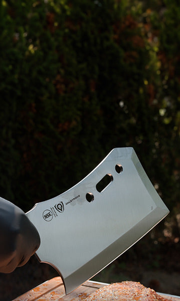 biggest, baddest meat cleaver.