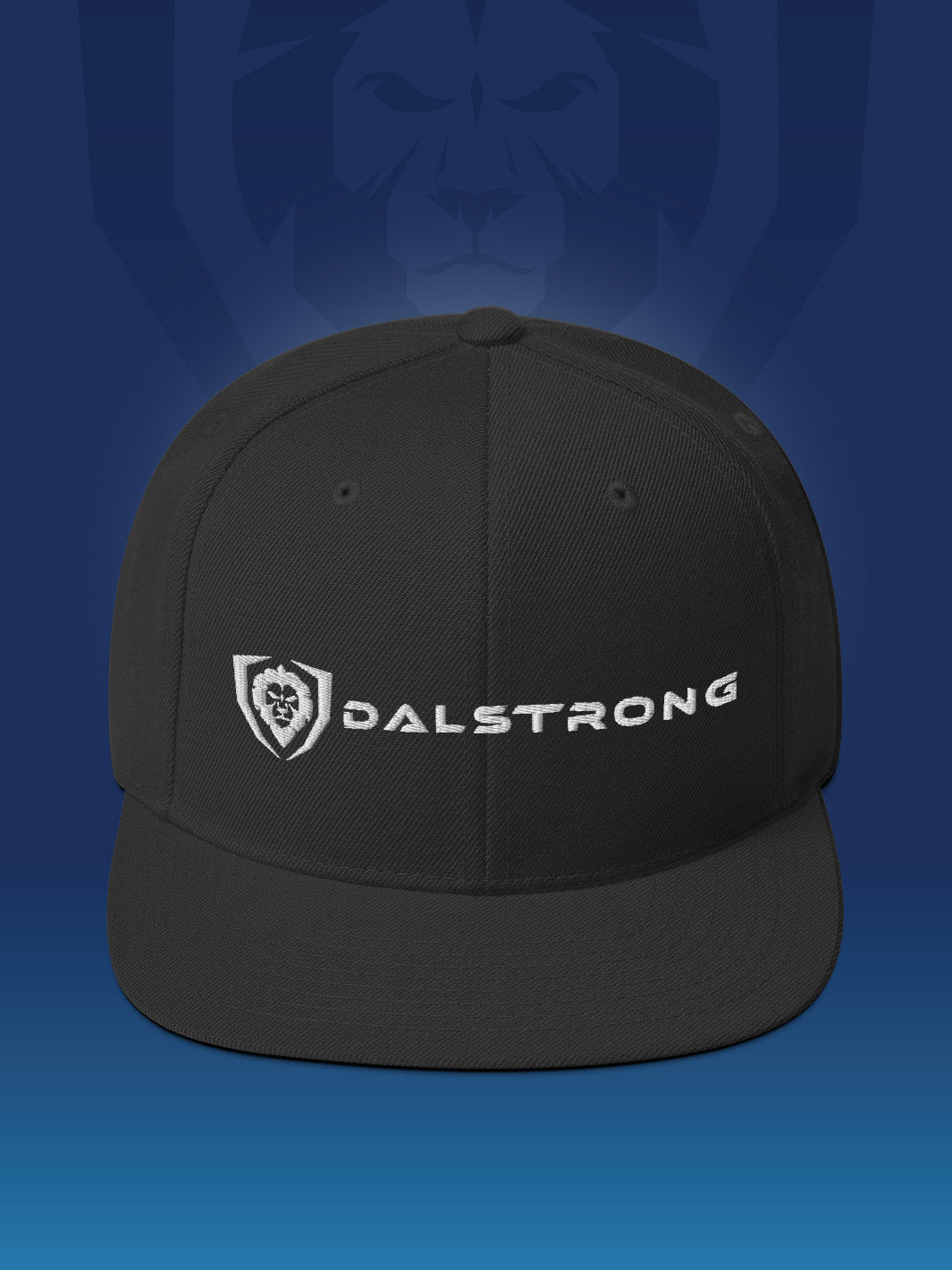 Dalstrong apparel make it snappy snapback hat classic logo.