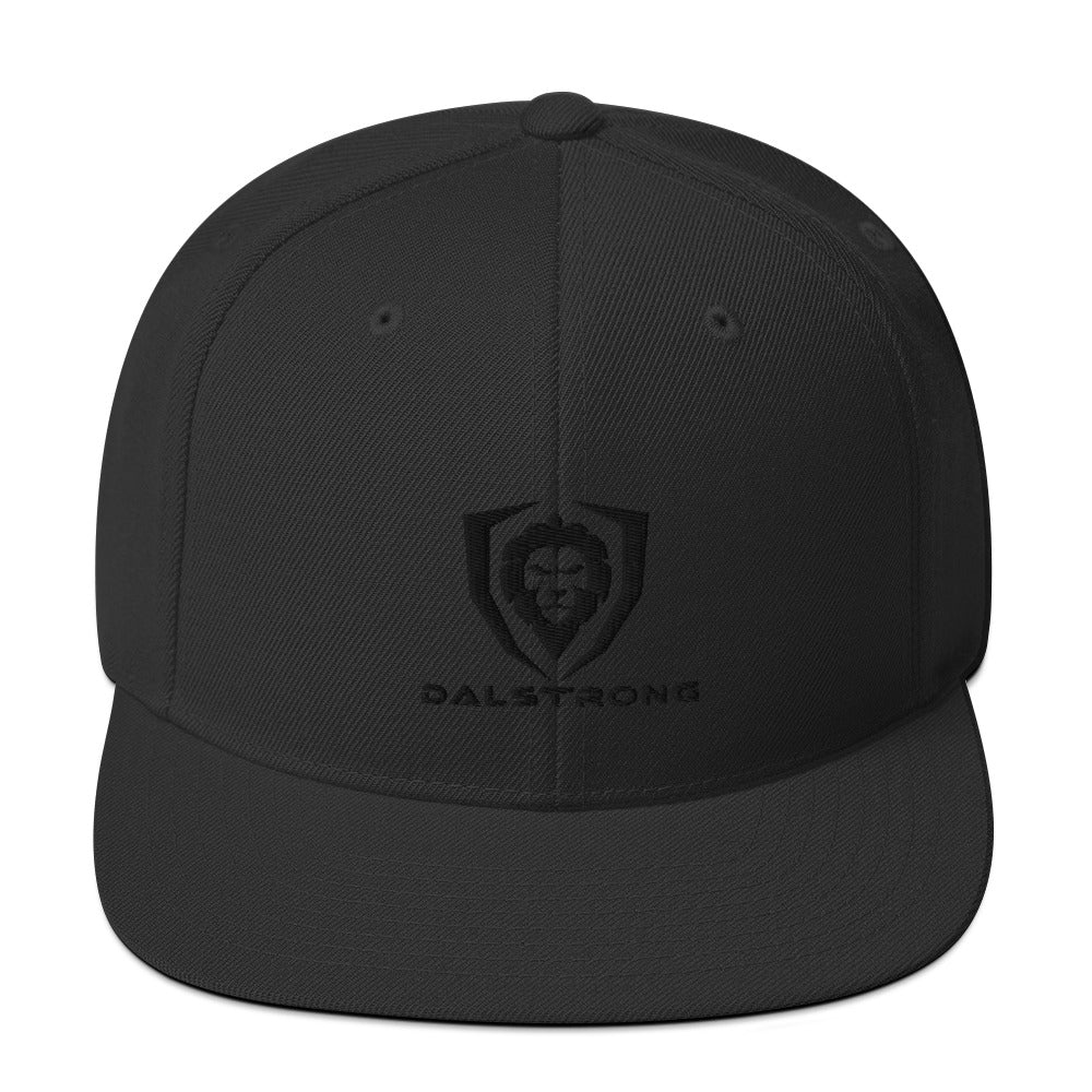 Dalstrong classic snapback black hat.