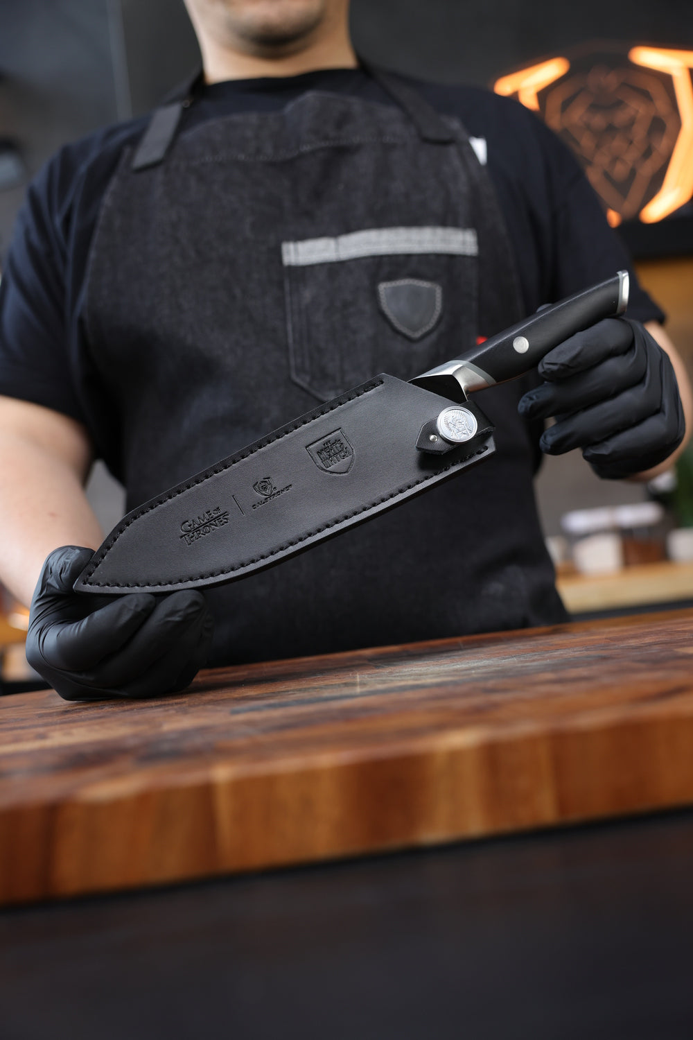 Chef Knife 8" | Game of Thrones™ Edition | Night's Watch™ | Dalstrong © - 16