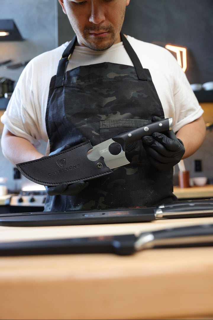 4 Piece Knife Set | Slicing, Boning, Butcher & Venator Knife | Gladiator Series Elite | NSF Certified | Dalstrong ©