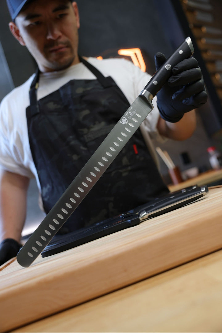 4 Piece Knife Set | Slicing, Boning, Butcher & Venator Knife | Gladiator Series Elite | NSF Certified | Dalstrong ©