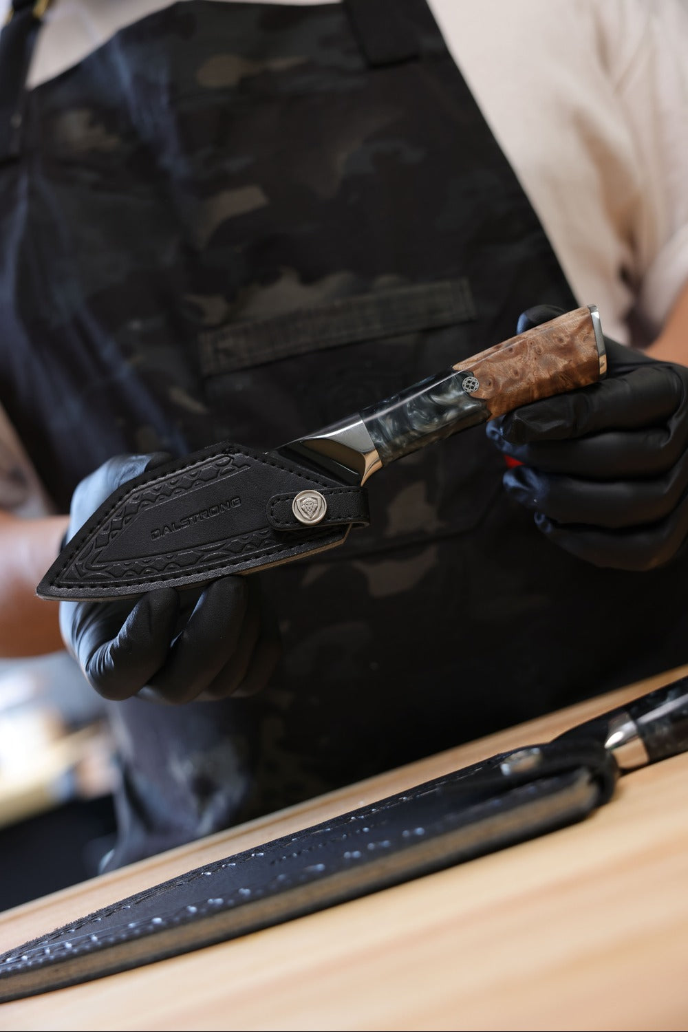 2 Piece Set | Chef Knife & Paring Knife | Valhalla Series | Ravenstone Edition | Dalstrong ©