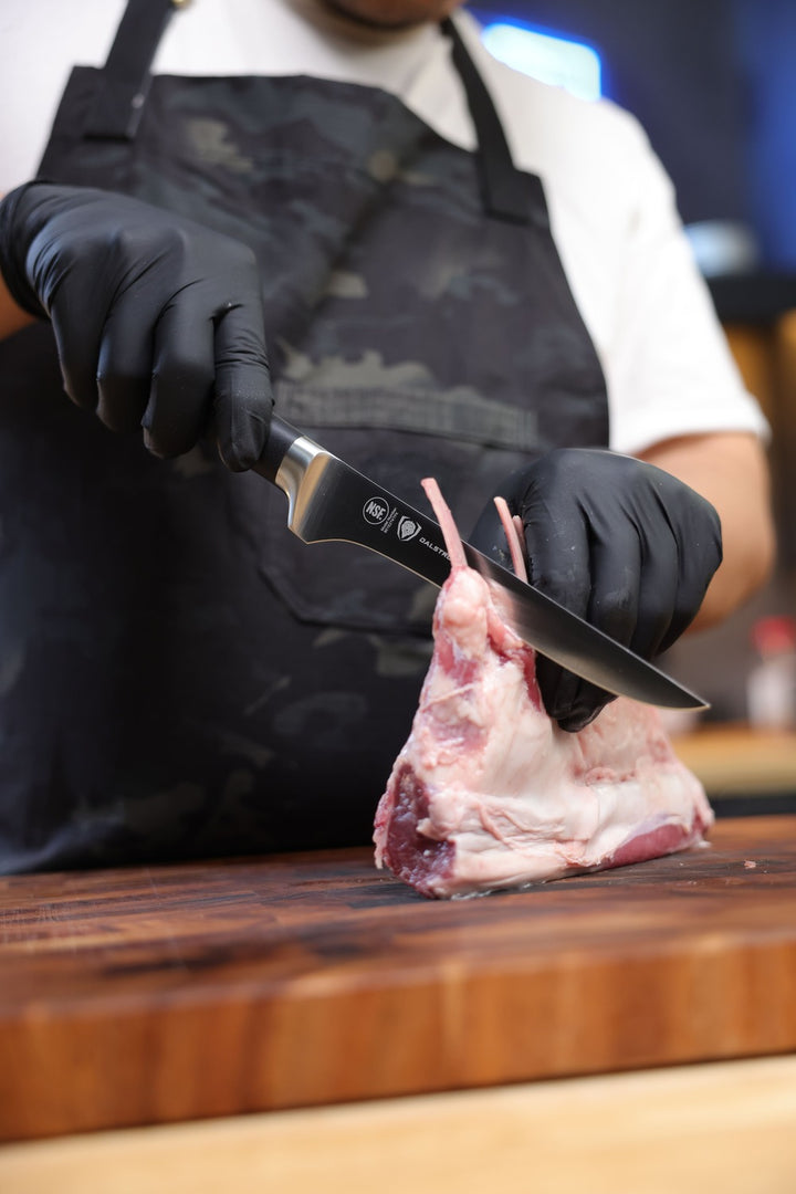 4 Piece Knife Set | Slicing, Boning, Butcher & Venator Knife | Gladiator Series Elite | NSF Certified | Dalstrong ©