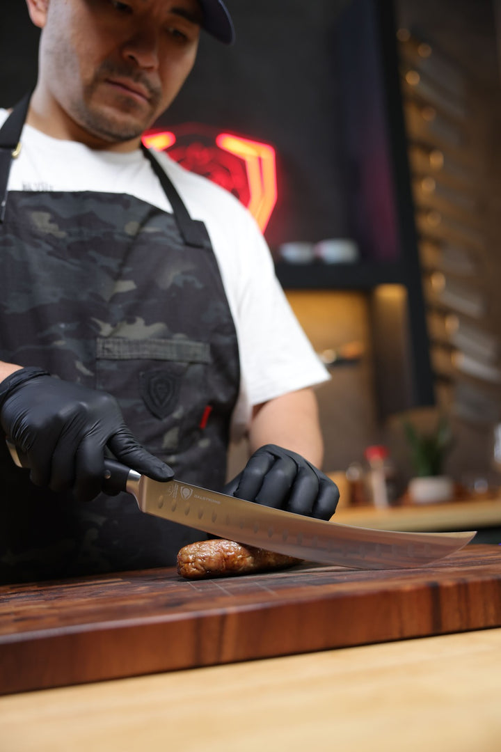 4 Piece Knife Set | Slicing, Boning, Butcher & Venator Knife | Gladiator Series Elite | NSF Certified | Dalstrong ©