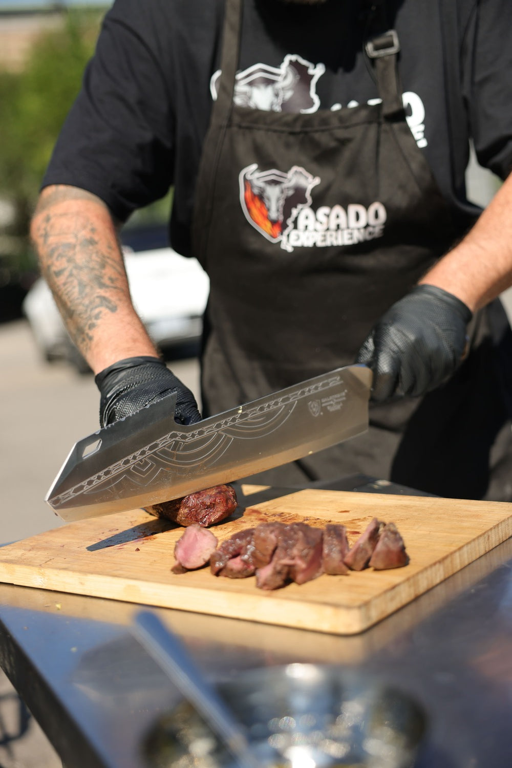 Annihilator Meat Cleaver with Stand 14" | Valhalla Series | Dalstrong ©