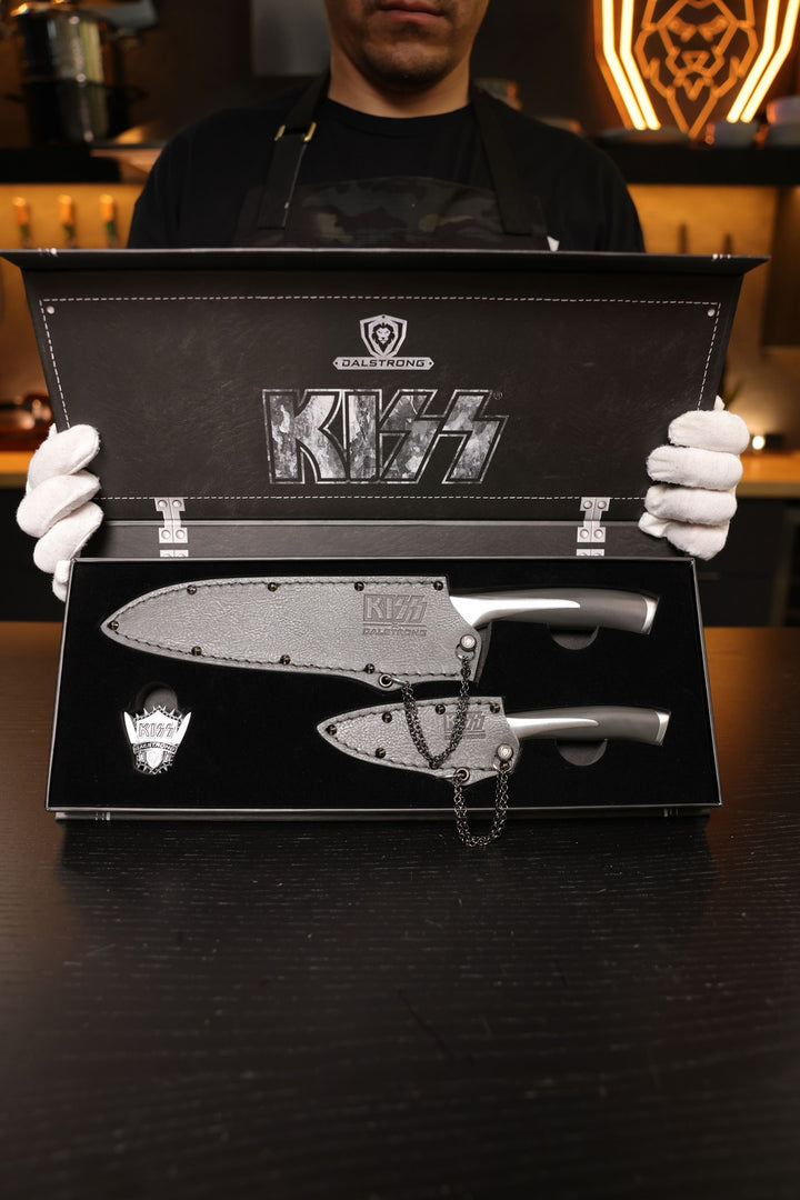 2 Piece Set 8” Chef & 3.5” Paring | KISS™ x Dalstrong Collection | Dalstrong ©