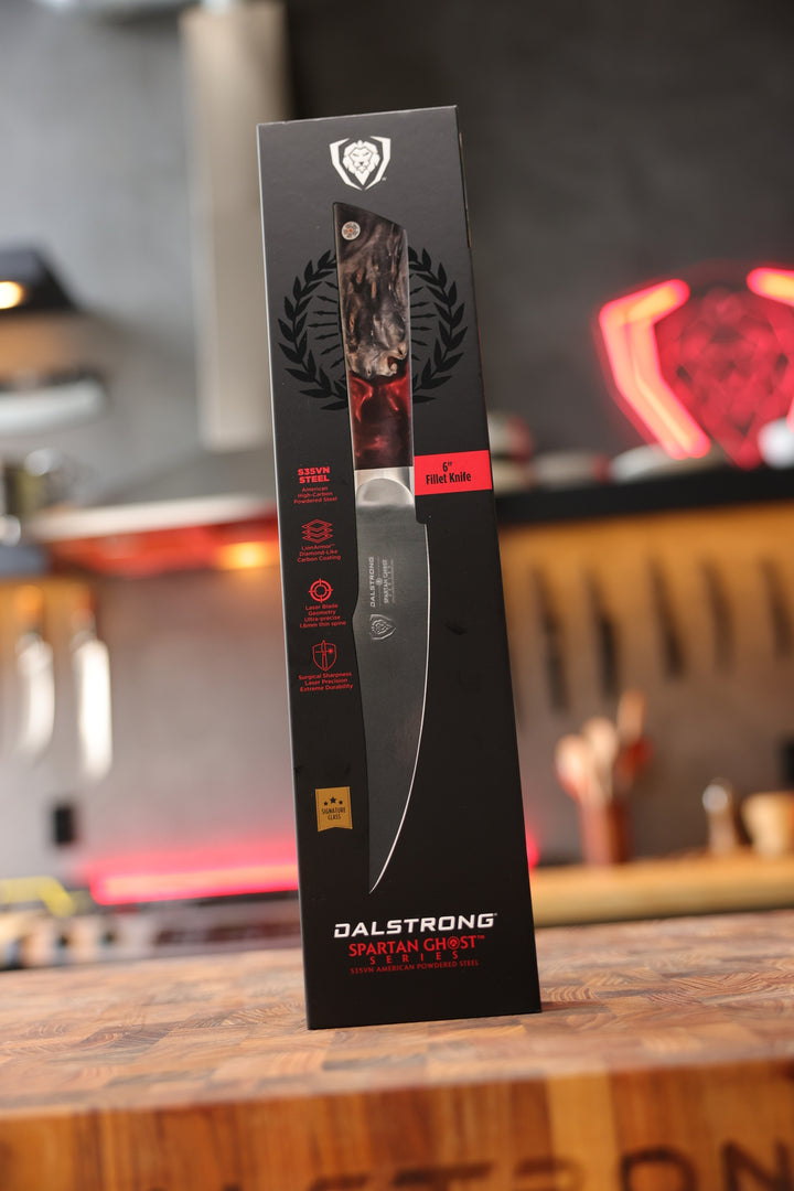 Curved Fillet Knife 6.5" | Spartan Ghost™ Series | Dalstrong ©