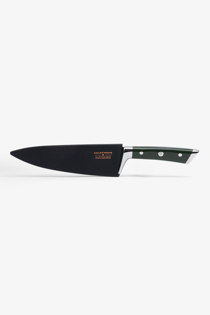 Chef's Knife 8" | Army Green Handle | Gladiator Series | NSF Certified | Dalstrong ©