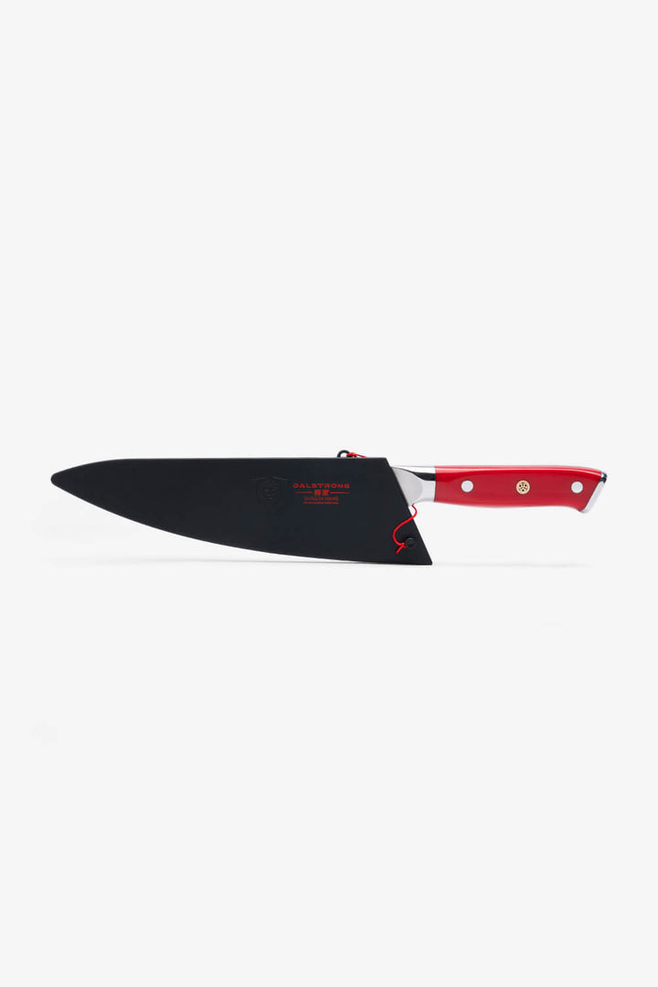 Chef's Knife 8" | Crimson Red Handle | Shogun Series | X | Dalstrong ©