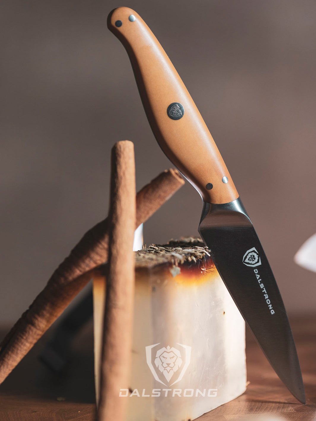 3-Piece Knife Set | Chef - Santoku - Paring | Sustainable and Earth-friendly Material | Gaia Series | Dalstrong © 5