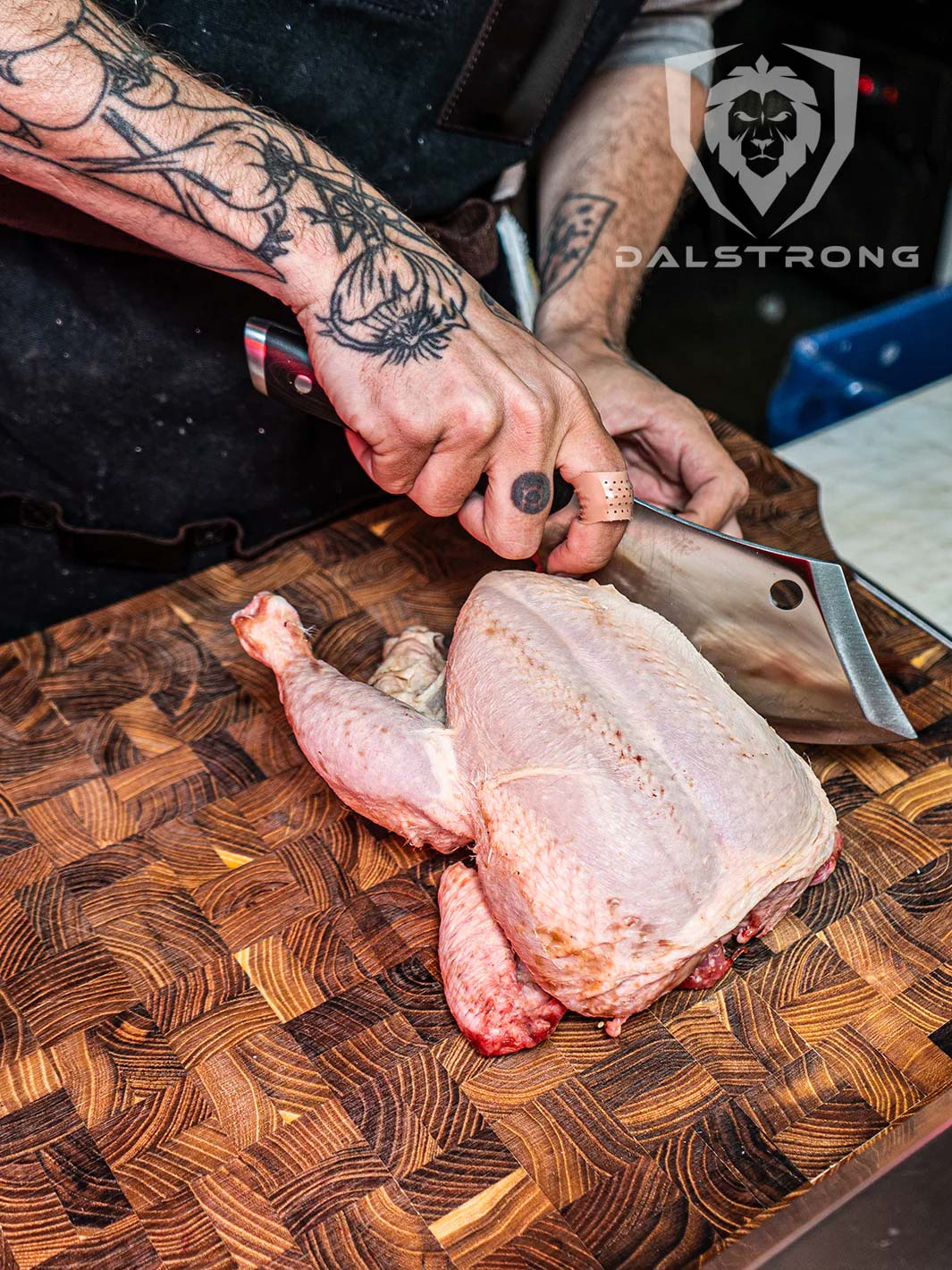 Rocking Cleaver Knife 6.5" | Gladiator Series R | NSF Certified | Dalstrong © 12