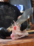 Bull-Nose Butcher Knife 10"