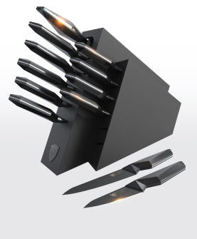 Shadow Black Series _ 12-Piece Knife Block Set | Shadow Black Series | NSF Certified | Dalstrong © _ 1