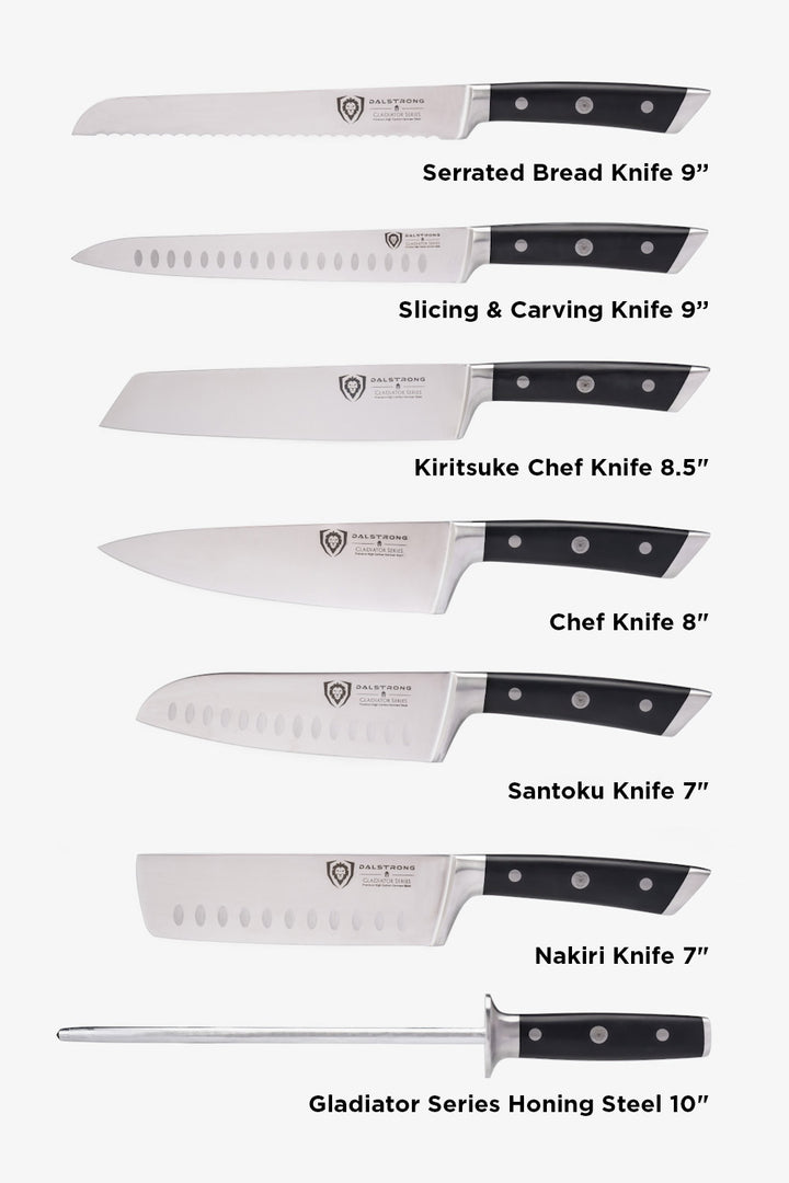 The Gladiator Bundle |  18-Piece Colossal Knife Set + Hornet Series Sharpener