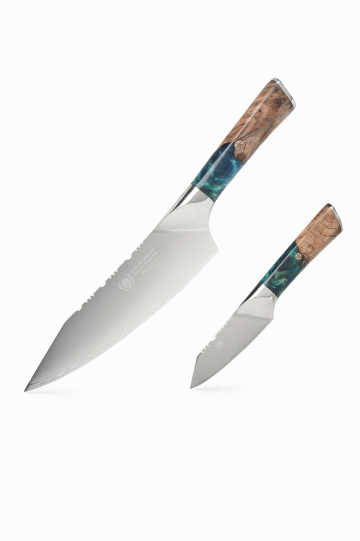 2 Piece Set | Chef Knife & Paring Knife | Valhalla Series | Dalstrong ©