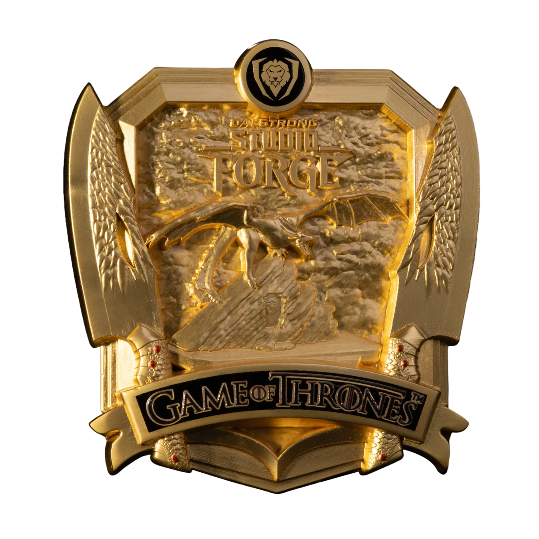 Game of Thrones™ x StudioForge™ | Drogon's Fury™ | 8.5” Collector’s Chef Knife & Sculpted Display Stand