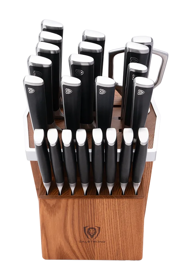 24-Piece Knife Block Set | Vanquish Series | NSF Certified | Dalstrong ©