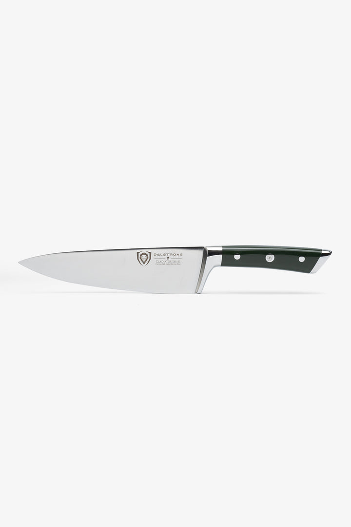 Chef's Knife 8" | Army Green Handle | Gladiator Series | NSF Certified | Dalstrong ©