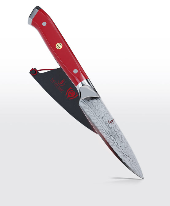 Paring Knife 3.5" | Crimson Red ABS Handle | Shogun Series | Dalstrong ©