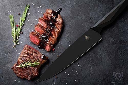 Chef's Knife 9.5" | Shadow Black Series | NSF Certified | Dalstrong © 8