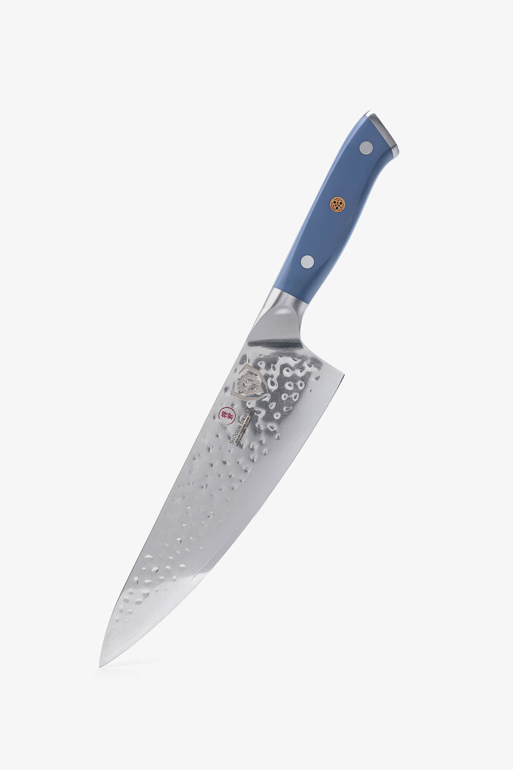 Chef's Knife 8" | Light Blue Matte ABS Handle | Shogun Series | X | Dalstrong ©