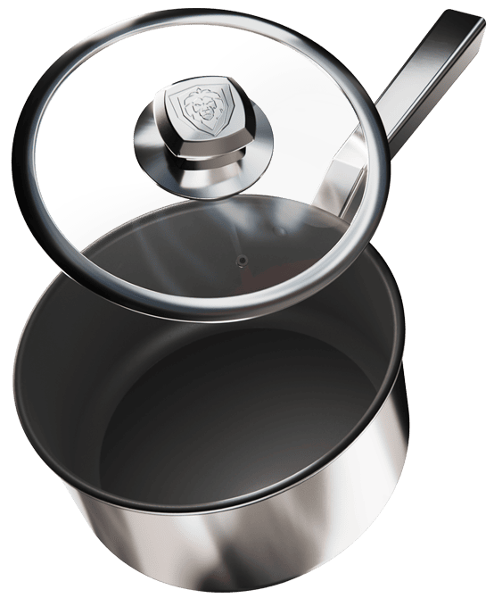 Oberon Series _ 3 Quart Stock Pot | ETERNA Non-Stick | Oberon Series | Dalstrong © _ 1