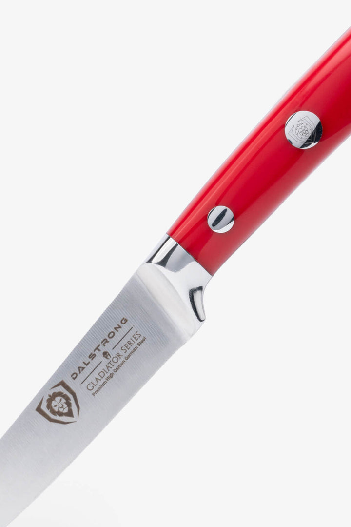 Boning Knife 6" | Crimson Red ABS Handle | Gladiator Series | NSF Certified | Dalstrong ©