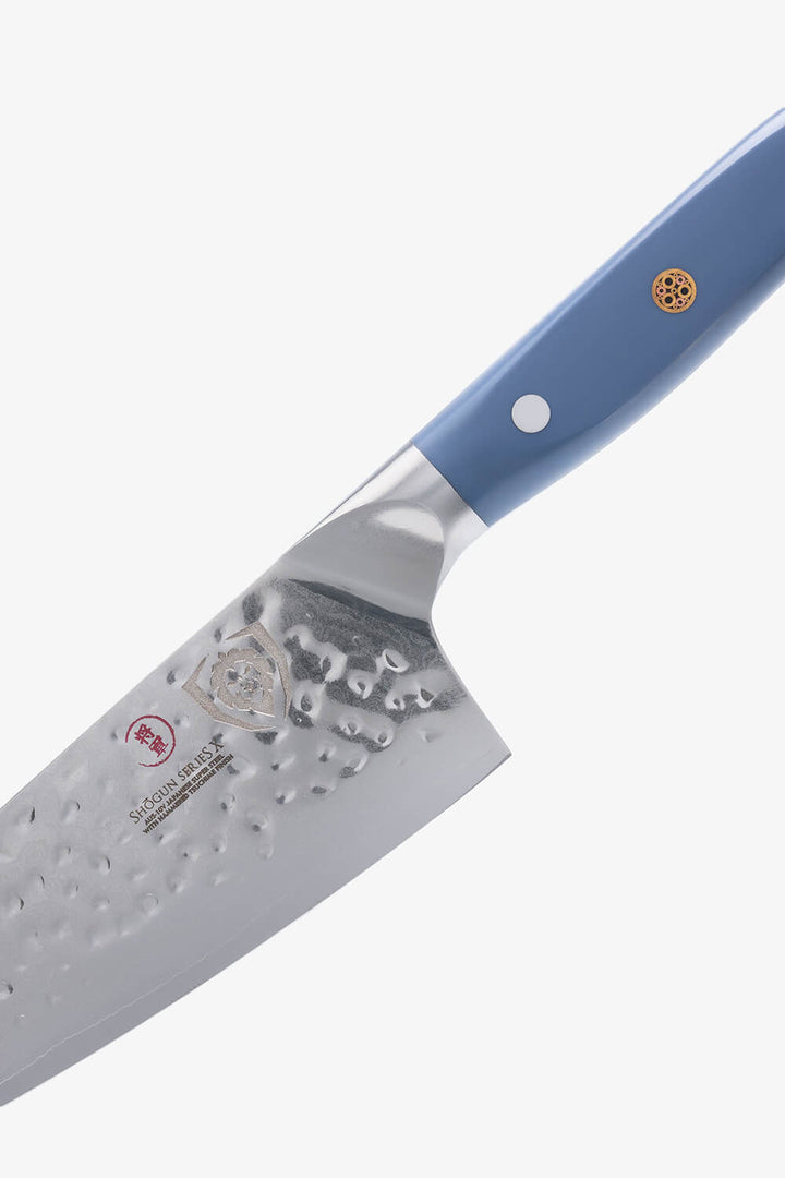 Chef's Knife 8" | Light Blue Matte ABS Handle | Shogun Series | X | Dalstrong ©