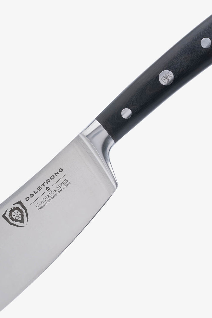 Chef's Knife & Cleaver Hybrid 8" | The Crixus | Gladiator Series | NSF Certified | Dalstrong ©