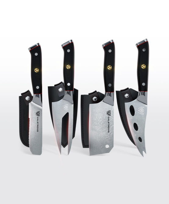 Shogun Series _ 4-Piece Cheese Knife Set | Shogun Series | ELITE | NSF Certified | Dalstrong © _ 1
