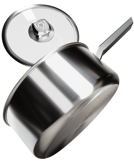 Oberon Series _ 3 Quart Stock Pot | Silver | Oberon Series | Dalstrong © _ 1