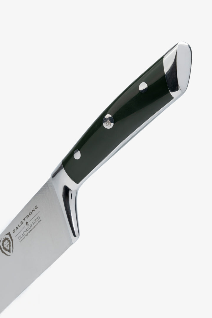 Chef's Knife 8" | Army Green Handle | Gladiator Series | NSF Certified | Dalstrong ©