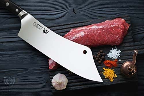 Chef's Knife & Cleaver Hybrid 12" | Crixus | Gladiator Series | NSF Certified | Dalstrong © 10