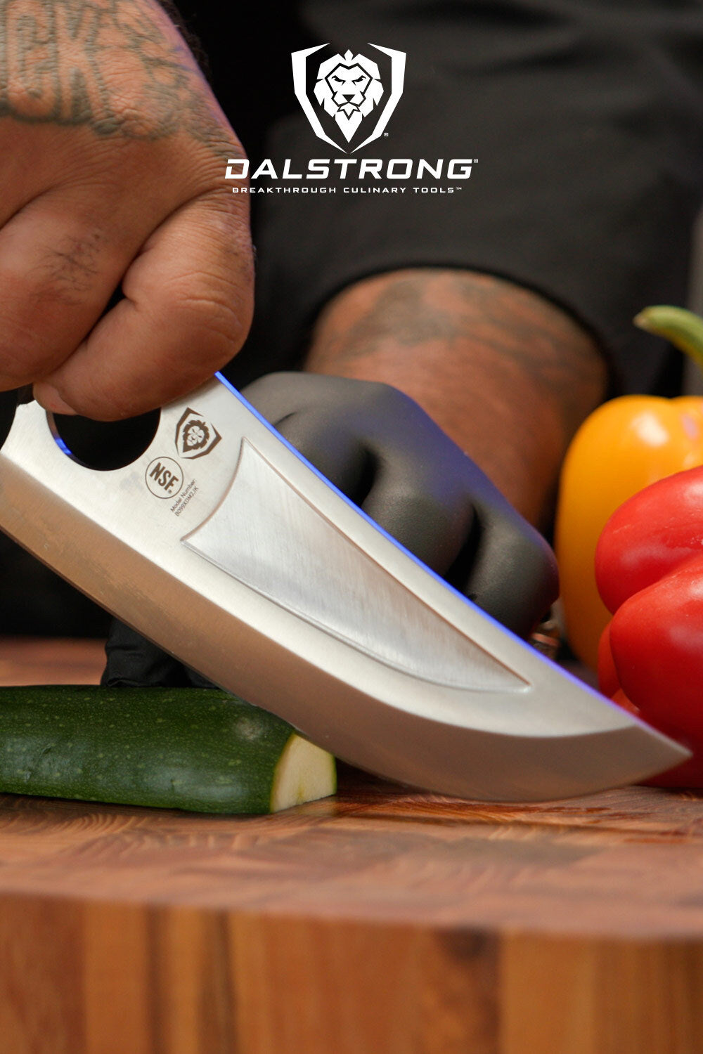 Chef & Utility Knife 7" | The Venator | Gladiator Series | NSF Certified | Dalstrong ©