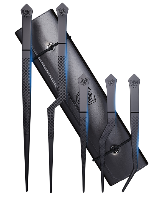 5 Piece Plating Tweezers Set | Professional | Dalstrong ©