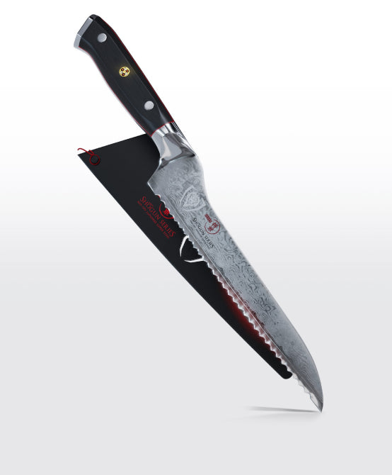 Serrated Offset Knife 8" | Shogun Series | ELITE | Dalstrong ©