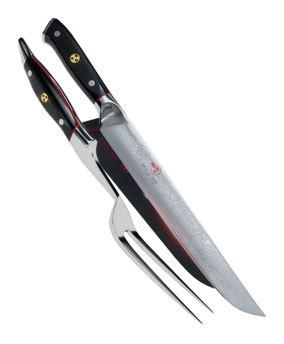 Carving Knife & Fork Set 9