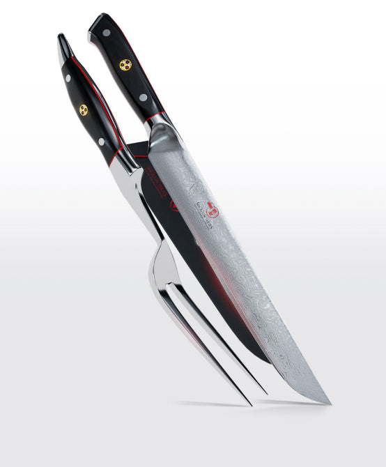 Carving Knife & Fork Set 9