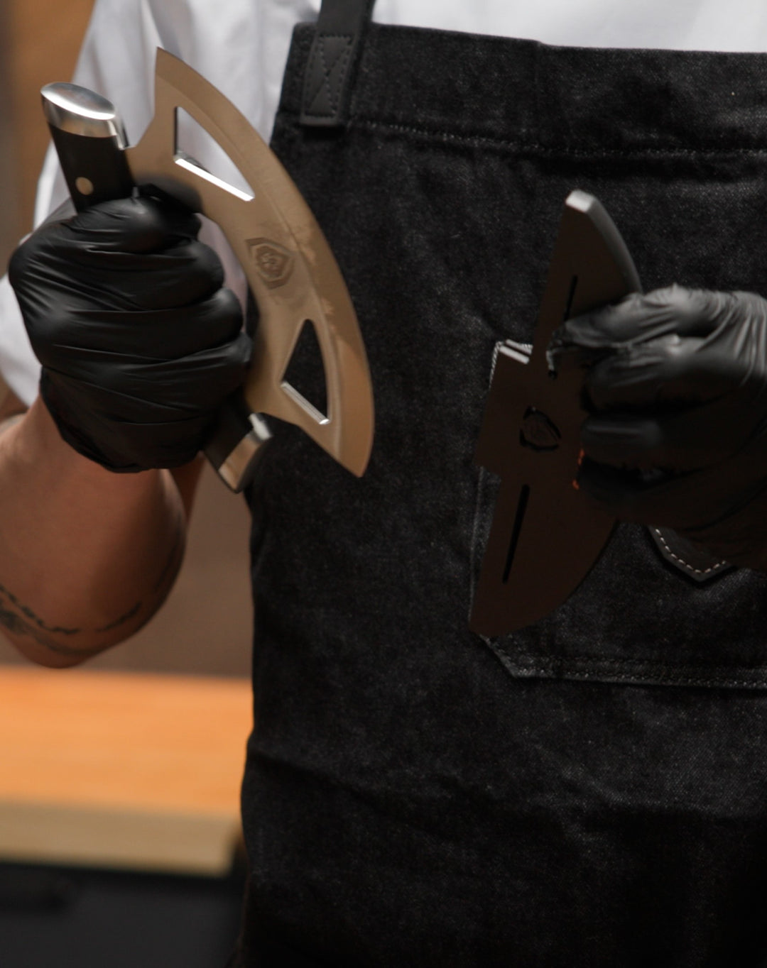 Ulu Rocking Knife 7" | Gladiator Series | NSF Certified | Dalstrong © - 5