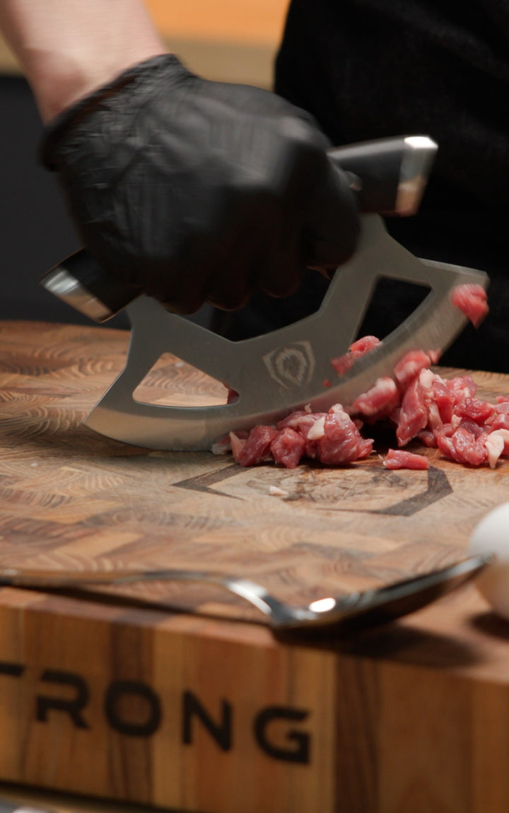 Ulu Rocking Knife 7" | Gladiator Series | NSF Certified | Dalstrong © 6