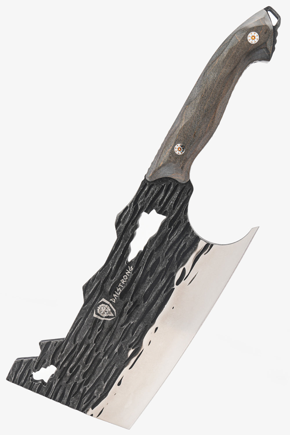 Obliterator Cleaver Knife | Acacia Wood Stand | Barbarian Series | Dalstrong ©