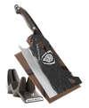 Obliterator Cleaver Knife | Acacia Wood Stand | The Barbarian Series™ | Dalstrong ©