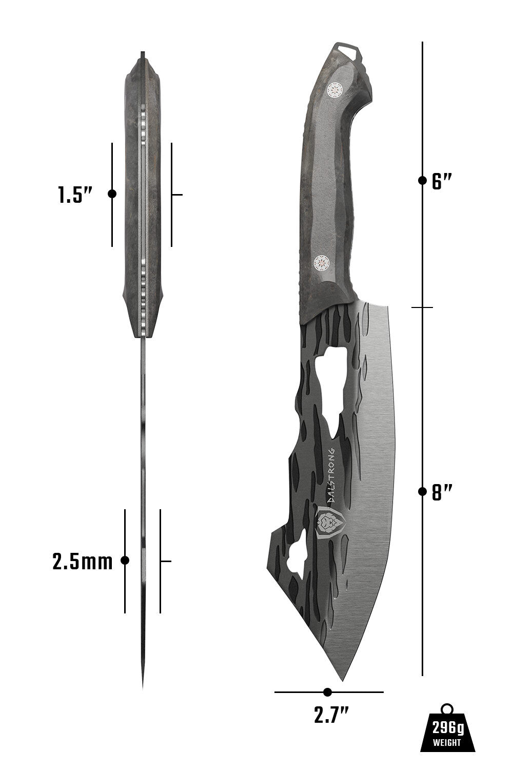 Crixus Knife 8" | The Barbarian Series™ | Dalstrong ©