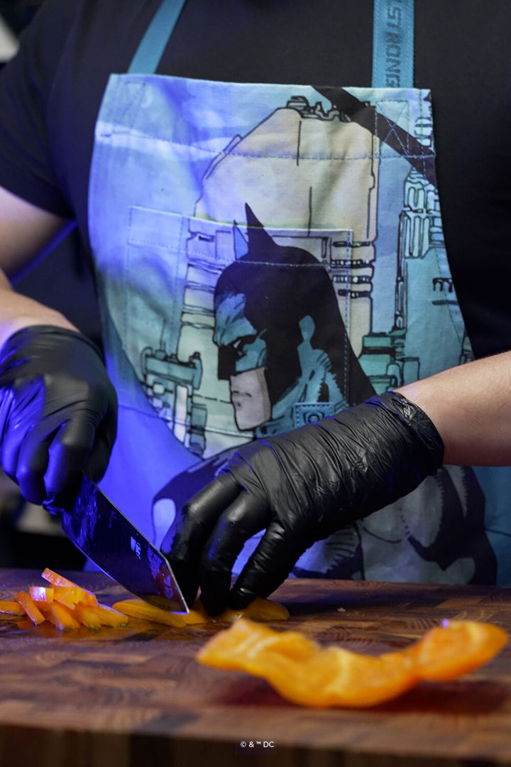 Chef's Apron | Batman™ Edition | Blue Legend | 100% Breathable Cotton | Dalstrong ©