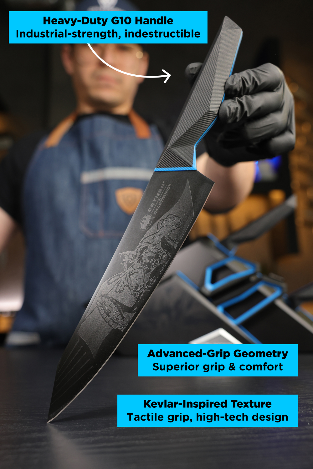 Knife Block Set 4-Piece | Batman™ Edition | Dalstrong © 7