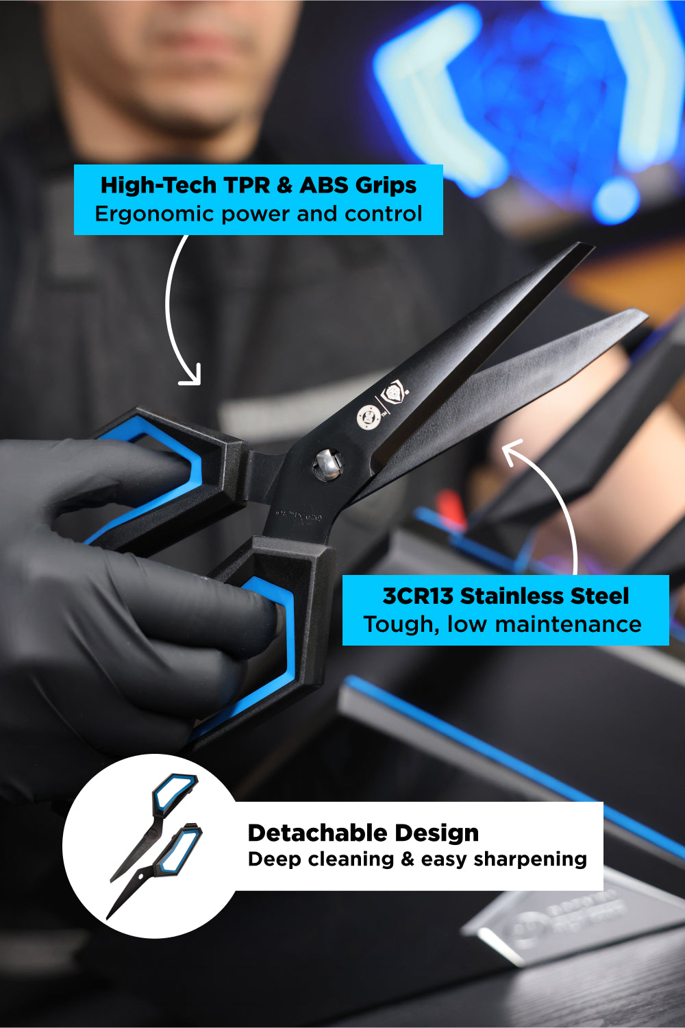 Knife Block Set 4-Piece | Batman™ Edition | Dalstrong © 6