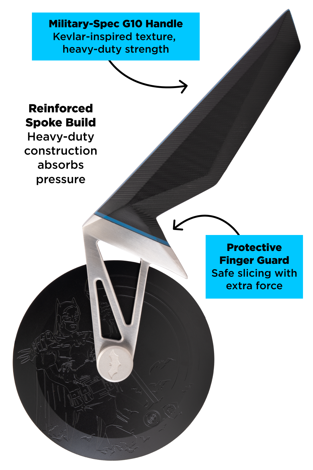 Pizza Wheel | Batman™ Edition | Dalstrong © 7