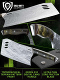 Cleaver Knife with Stand