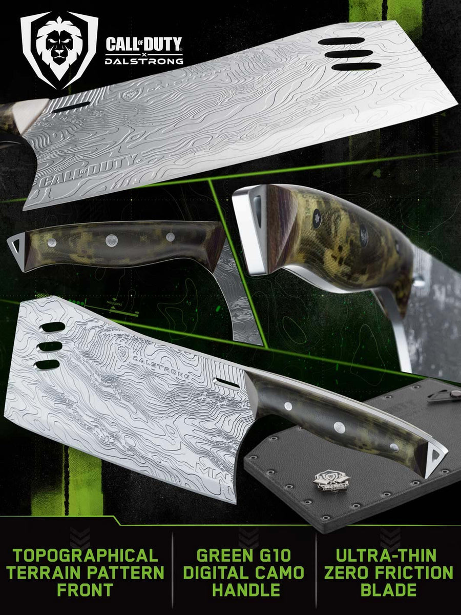 Cleaver Knife with Stand Obliterator Call of Duty © Edition EXCL